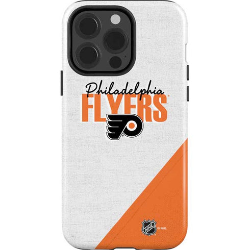 NHL Philadelphia Flyers Script iPhone 15 Pro Impact Case